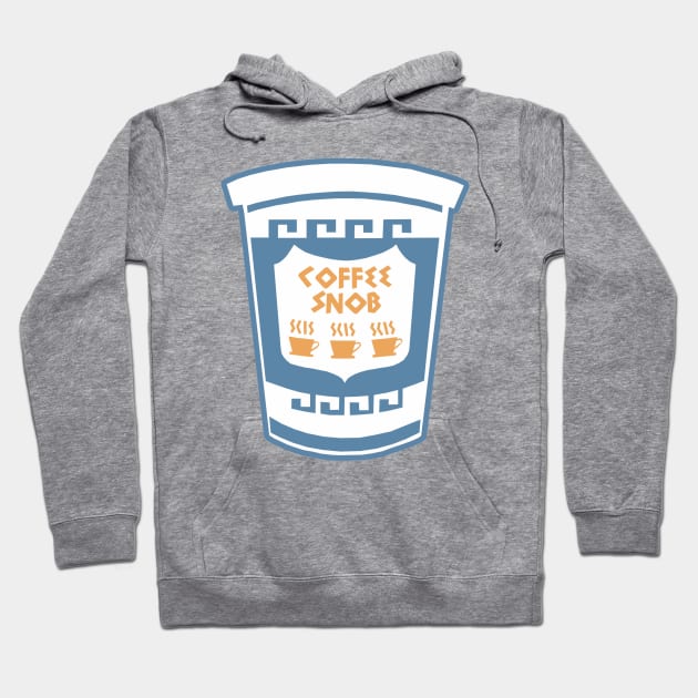 Coffee Snob Hoodie by Mathquez